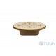 Furniture handle-knob 24134Z07300L09 enamel florence
