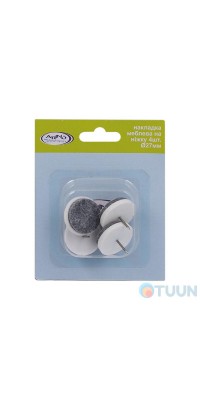 Arino Furniture cover for legs D27 white blister 4pcs