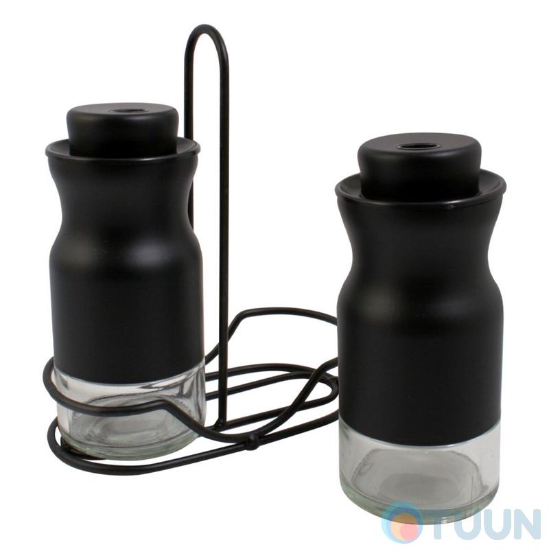 Arino Spice Container Set, Black