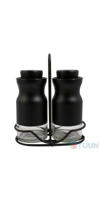 Arino Spice Container Set, Black