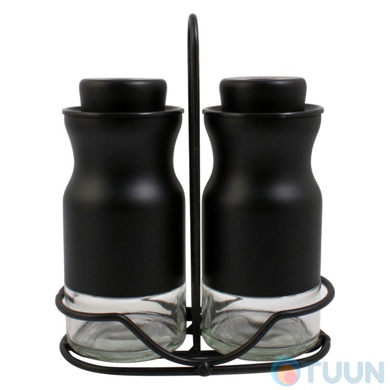 Arino Spice Container Set, Black