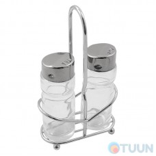 Salt and pepper shaker chrome W3703