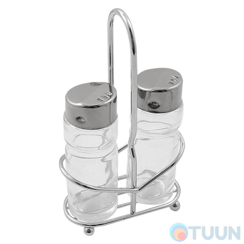 Salt and pepper shaker chrome W3703