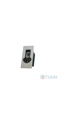 Biometric fingerprint reader Mottura Art. 99748CS000 with transponder reader matte chrome