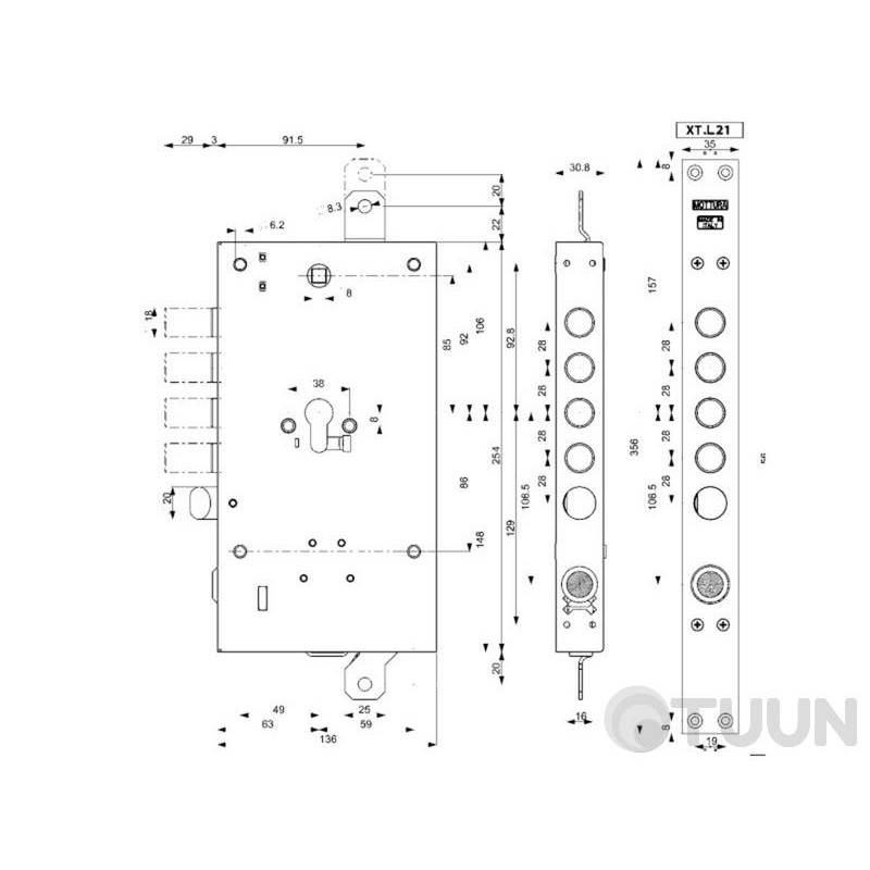 Mottura Art.XTL21W8000 99697 XNOVA Castle