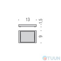 Colombo B1642 LookМыльница хром