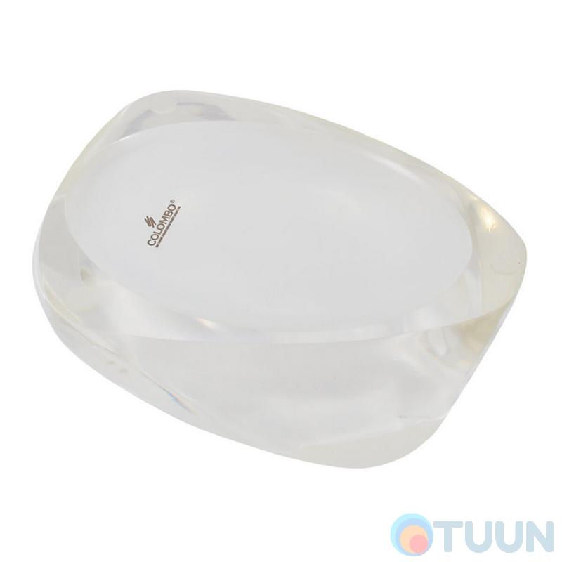 Colombo W4701 Cool Dropy Soap Dish White