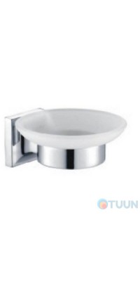 Trento Garda Soap dish chrome/glass