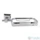 Square mesh soap dish, chrome AR-6556