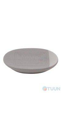 Trento Devon soap dish gray