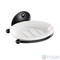 Мильниця підвісна чорна Black and White