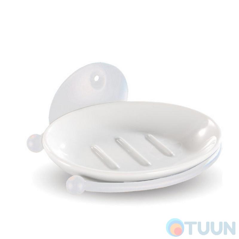 Hanging soap dish Black and White
