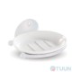 Hanging soap dish Black and White