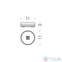 Colombo B5240 Nordic Мильниця настольна бел мат кераміка