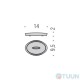 Colombo W4940 PlusSoap dish chrome
