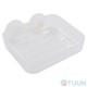 Arino Aqualine soap dish white
