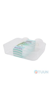 Arino Aqualine soap dish white