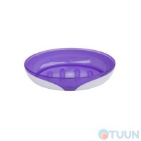 Мыльница бело-фиолетовая Trento Arte Violet