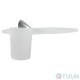 Colombo B2404 LinkSoap dish with glass satin chrome