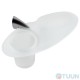 Colombo B2404 LinkSoap dish with glass satin chrome