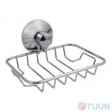 Soap dish-net rectangular (new) on suction cups TC 1025R