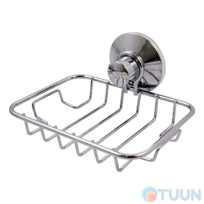 Soap dish-net rectangular (new) on suction cups TC 1025R