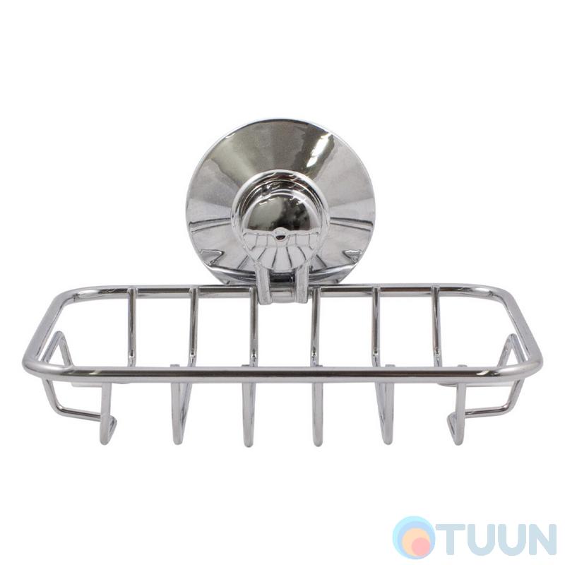 Soap dish-net rectangular (new) on suction cups TC 1025R
