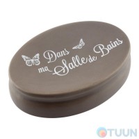 Trento Butterfly Мыльница капучино