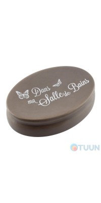 Trento Butterfly Cappuccino Soap Dish