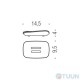 Colombo B2540 Alize Soap dish chrome