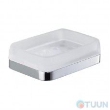 Hanging soap dish chrome / glass Colombo W4201 Time
