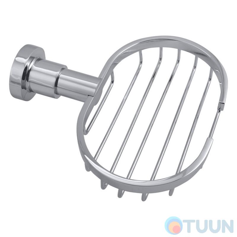 Square mesh soap dish, chrome AR-5356
