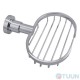 Square mesh soap dish, chrome AR-5356