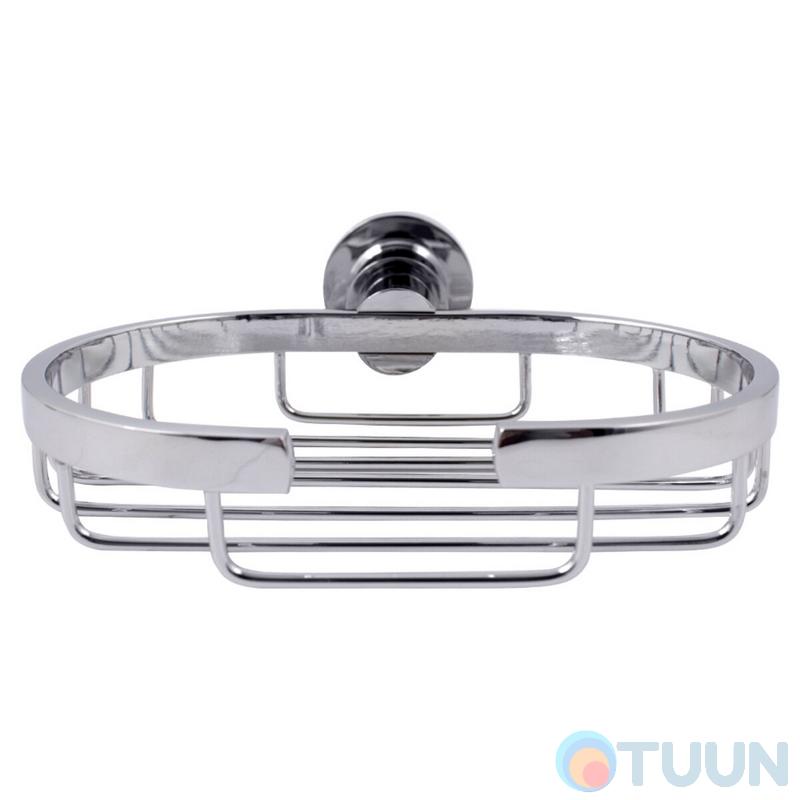 Square mesh soap dish, chrome AR-5356