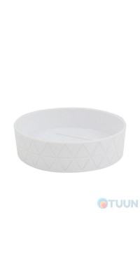 Trento Piramide white Soap dish