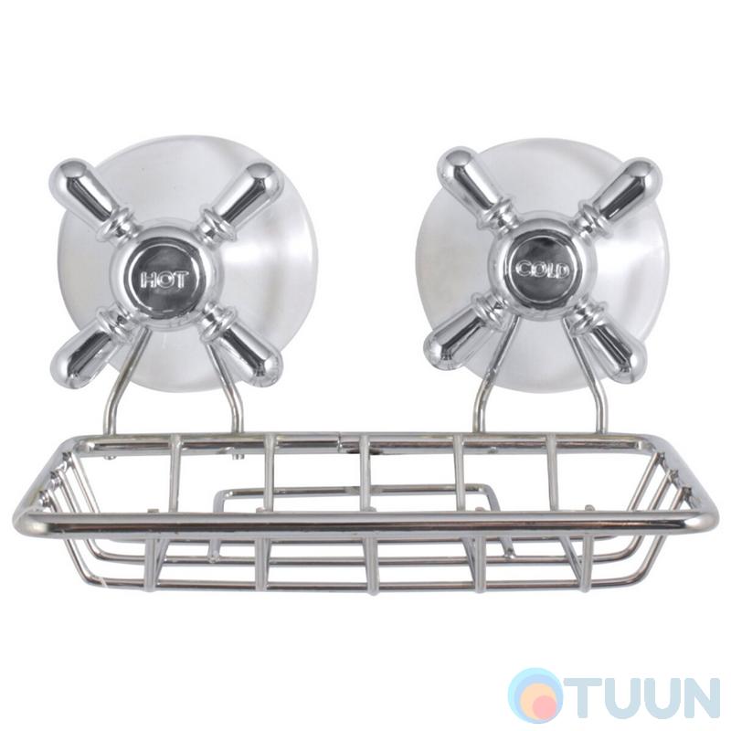 Arino Ventil soap dish, steel, chrome