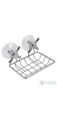 Arino Ventil soap dish, steel, chrome