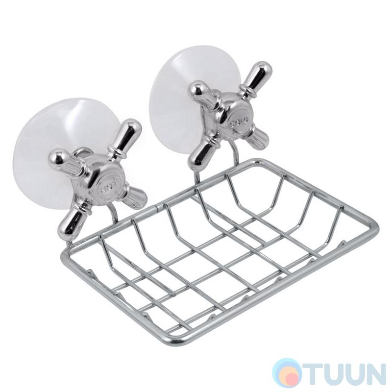 Arino Ventil soap dish, steel, chrome