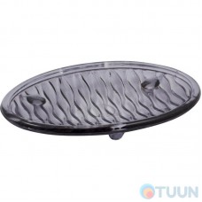 Arino Waves Gray Soap Dish