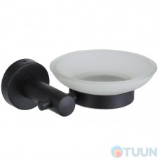 Arino City soap dish, matte black