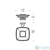 Colombo B3201 PortofinoМыльница хром