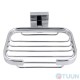 Soap dish-grid quad chrome AR-2156