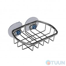 Soap dish-net with suction cups W2002