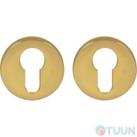 Накладка кл Olivari "V" пол.латунь