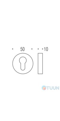 Накладка Colombo CD 43 G кл хром Elle, Gaia, Gira, Meta, Olly, Tailla, Taipan, Tool, Twitty, Viola