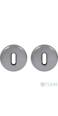 Olivari "R" matte chrome overlay