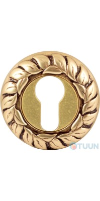 Fadex round antler cover brass/brown key