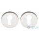 Colombo FF cover 13 cl matte chrome Slim, Trama