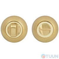 COMIT CMWC-59 R WC cover polished brass/matt brass Milla, Arona (39573)
