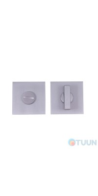 Comit WC cover, brushed, matte chrome, novelty A, Tucano A (6mm socket)